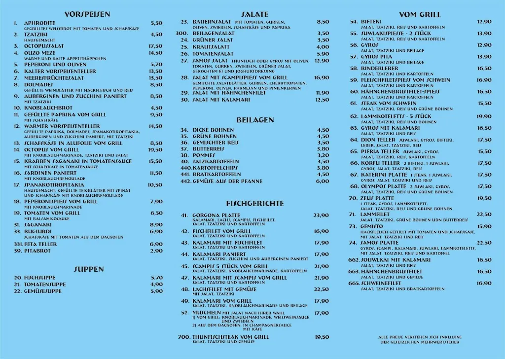Menu_Ratsstuben Santorini_Pöttmes_immagine_1