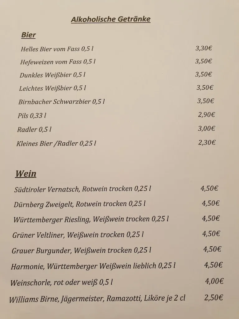 Menu_Gasthaus Brunnenhof Attenberger_Postmünster_immagine_1