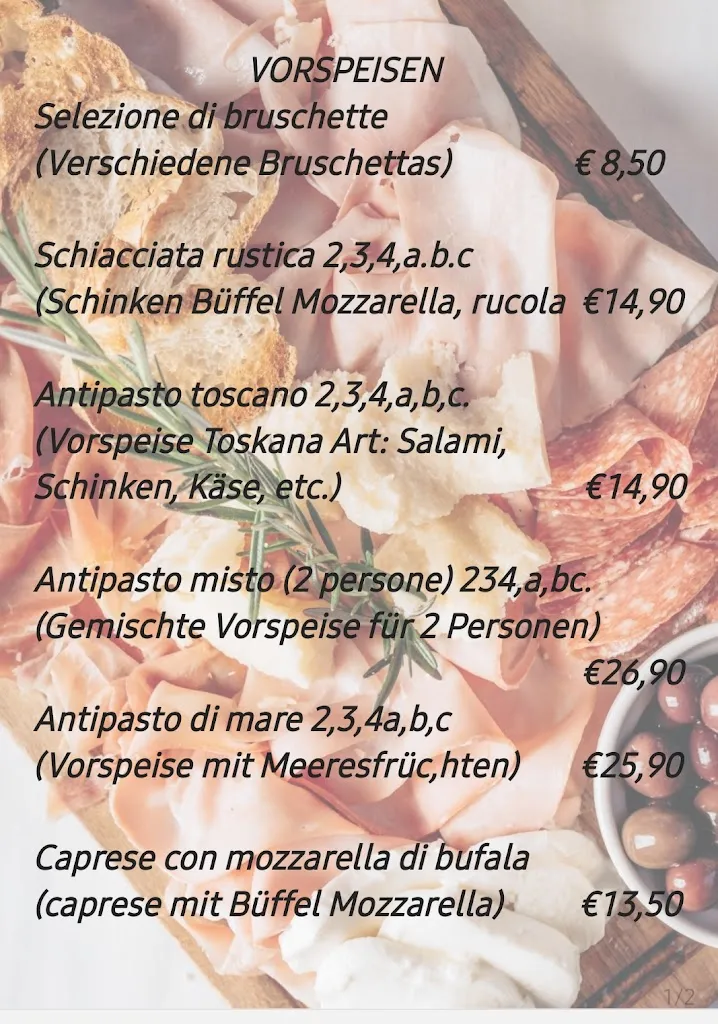 Menu_Gusto Trattoria Toscana_Dürrheim_immagine_4
