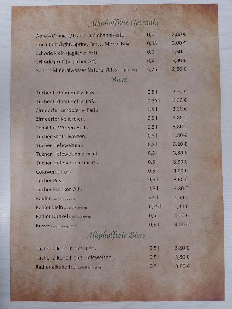 Menu_Landgasthof & Pension Goldene Krone 