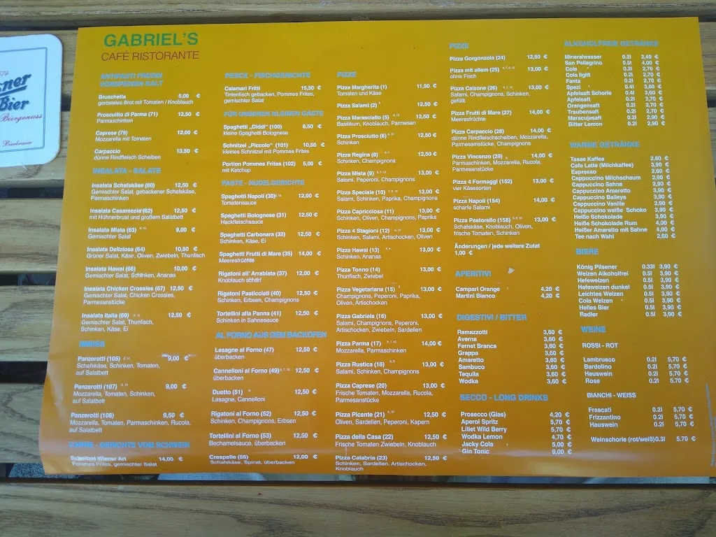 Menu_Pizzeria Gabriel's_Postbauer-Heng_immagine_3