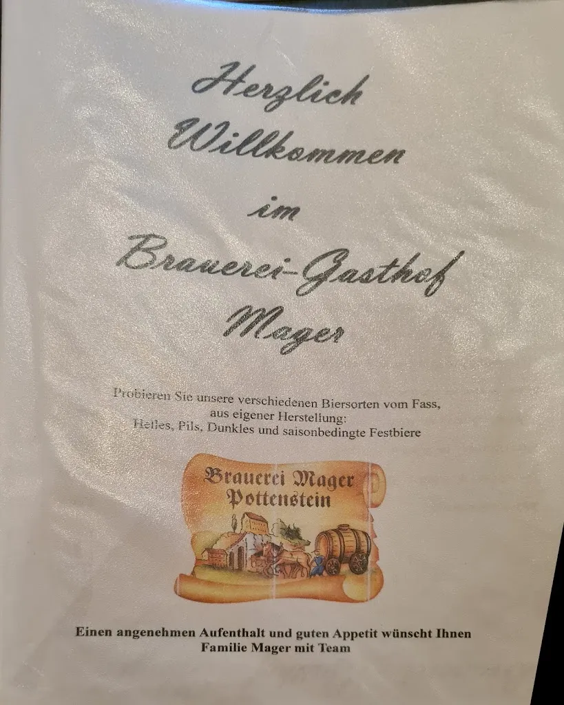 Menu_Brauerei und Gaststätte Mager_Pottenstein_image_2