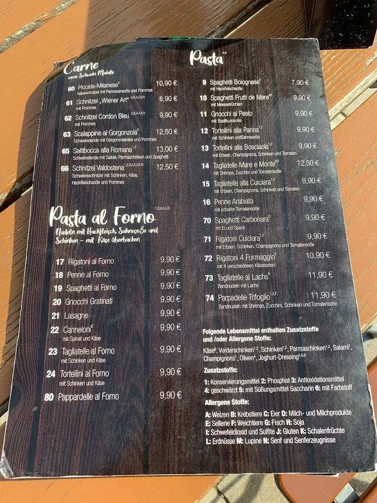 Menu_Trattoria sepe_Pottenstein_image_1