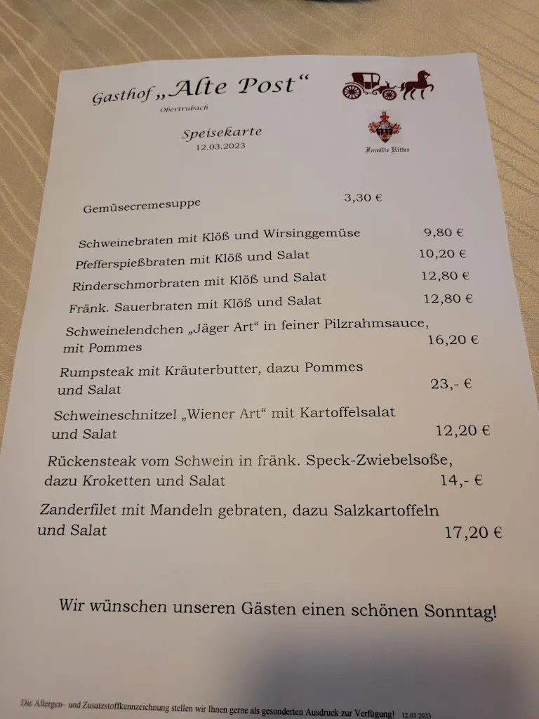 Menü_Alte Post_Obertrubach_Bild_3