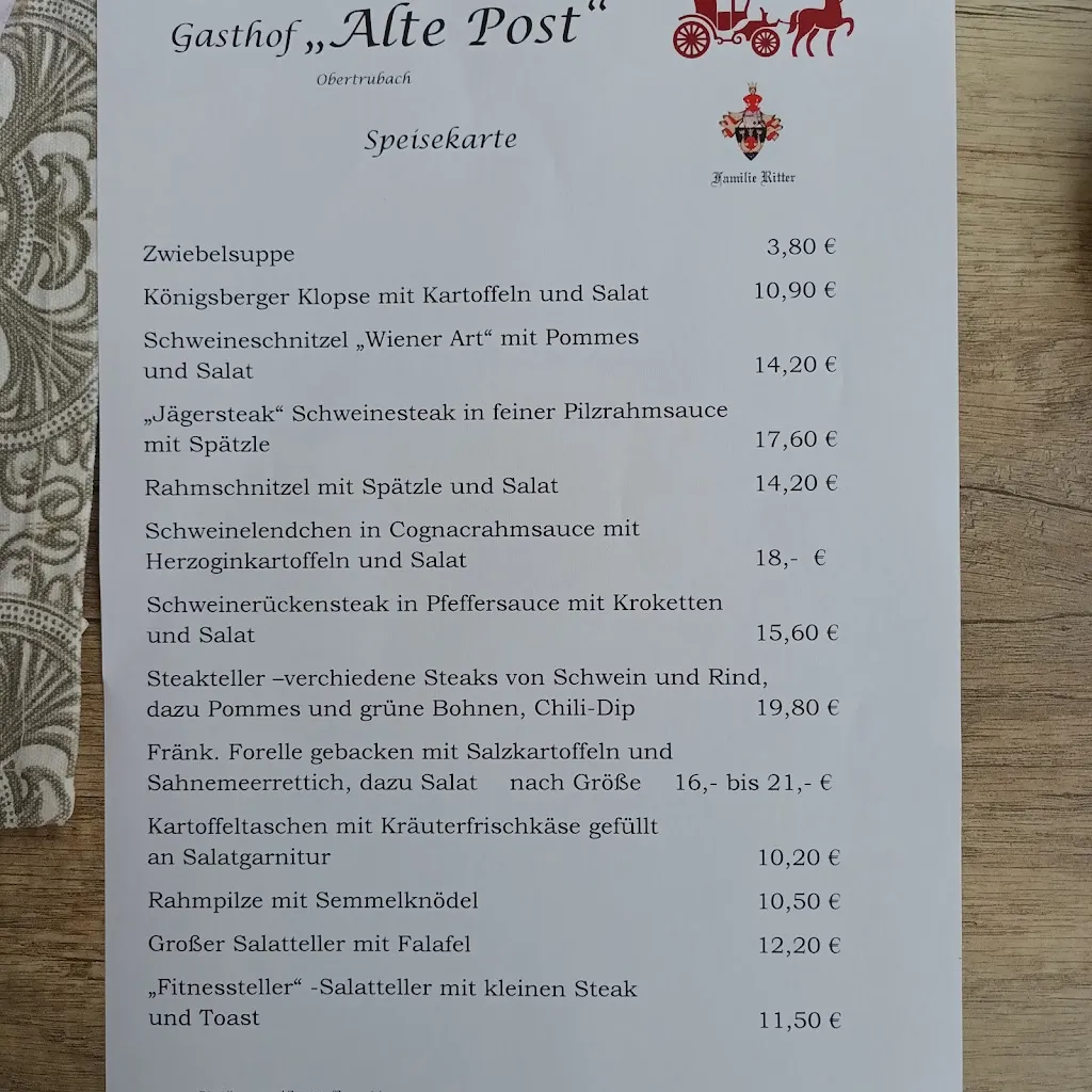 Menü_Alte Post_Obertrubach_Bild_4