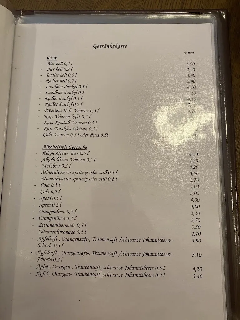Menu_Gaststätte Porsch_Bayreuth_immagine_4