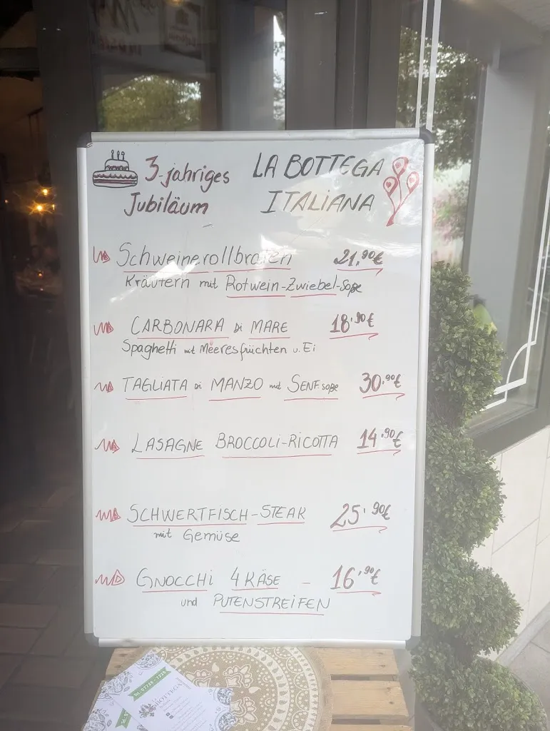 Menu_Ristorante La Bottega Italiana Pizzeria_Dürrheim_image_4