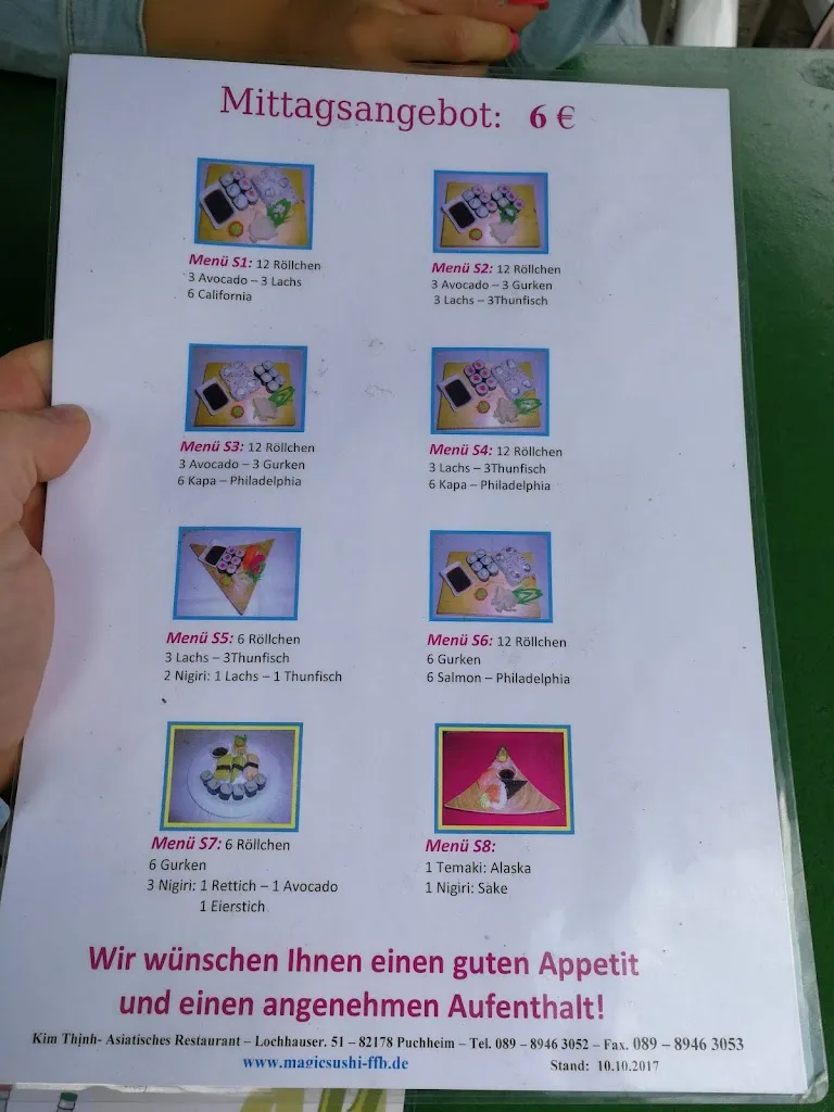 Menu_MAGIC SUSHI PUCHHEIM - deine asiantische Küche - Buble Tea_Puchheim_image_1