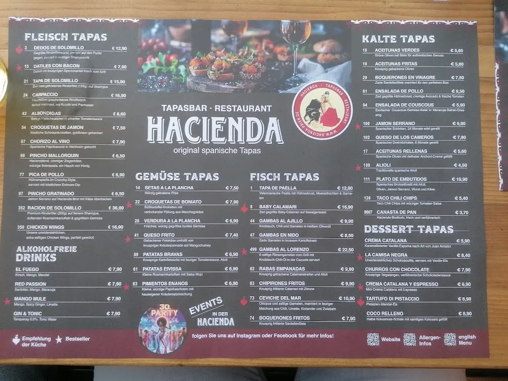 Menu_HACIENDA Tapasbar Restaurant_Chiemsee_image_2