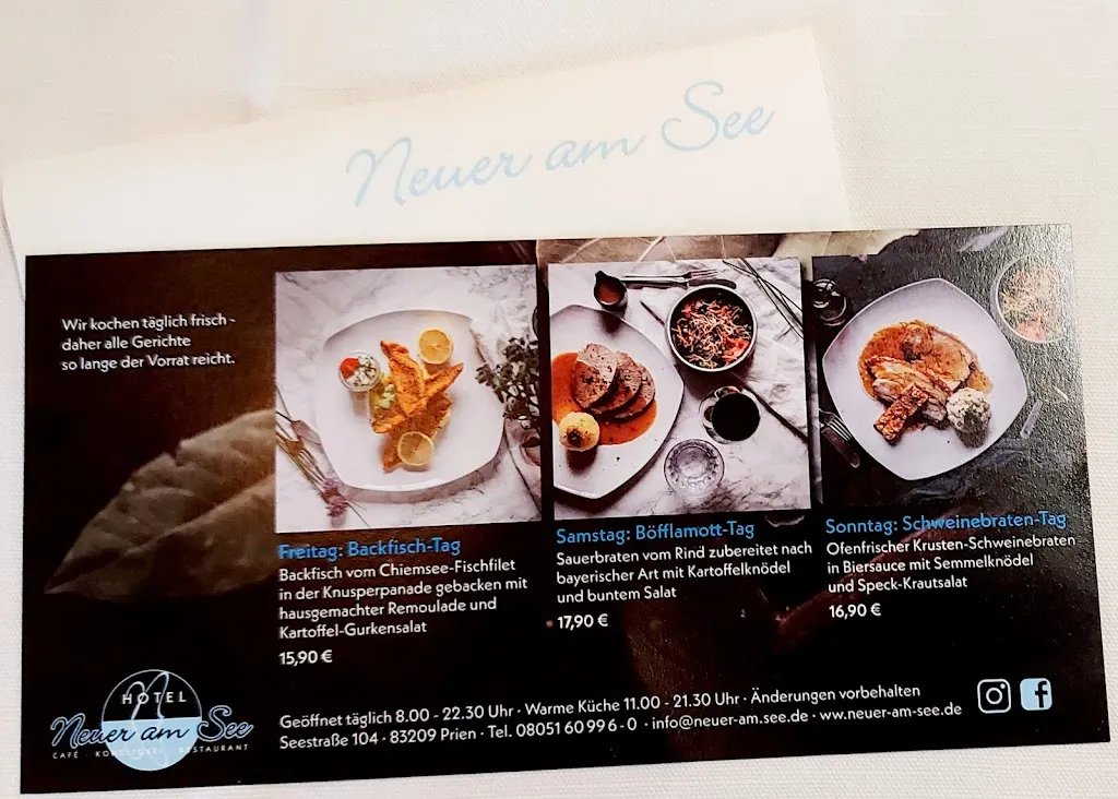 Menu_Konditorei-Restaurant Cafe Neuer am See_Chiemsee_image_1