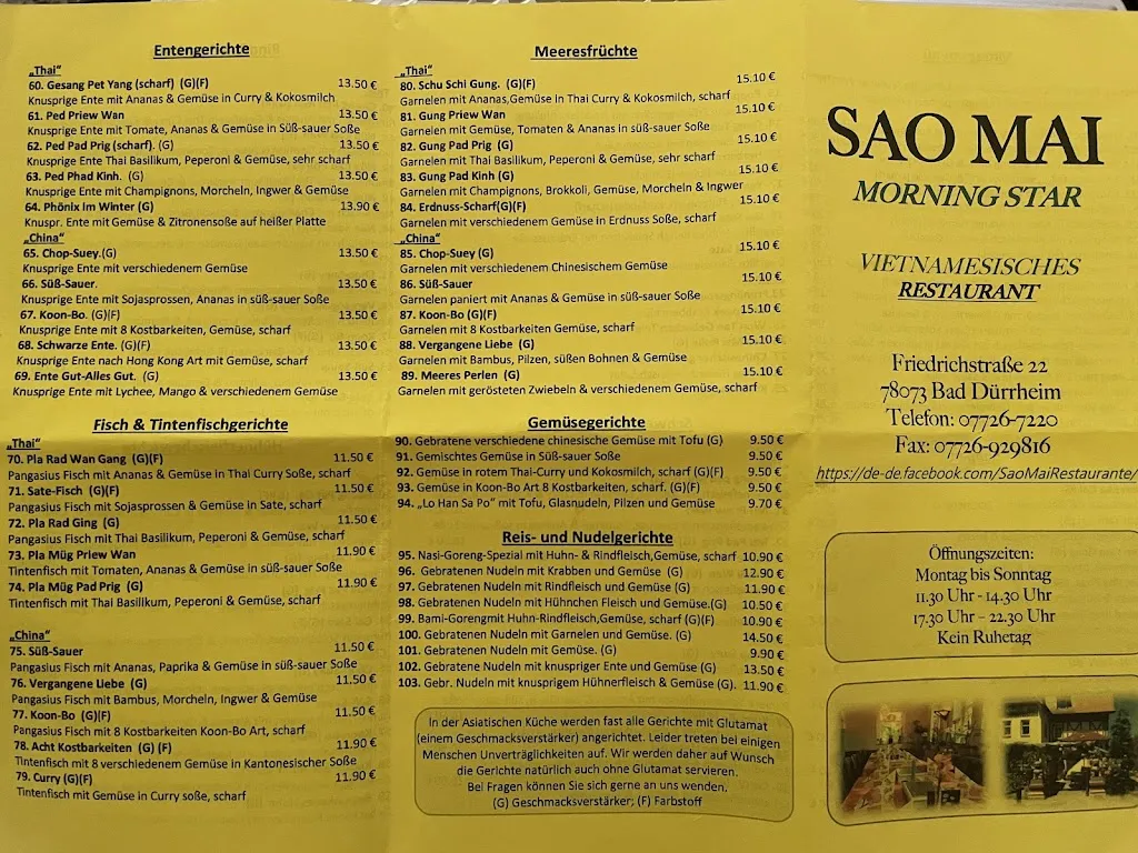 Menu_Sao Mai Restaurant_Dürrheim_image_2