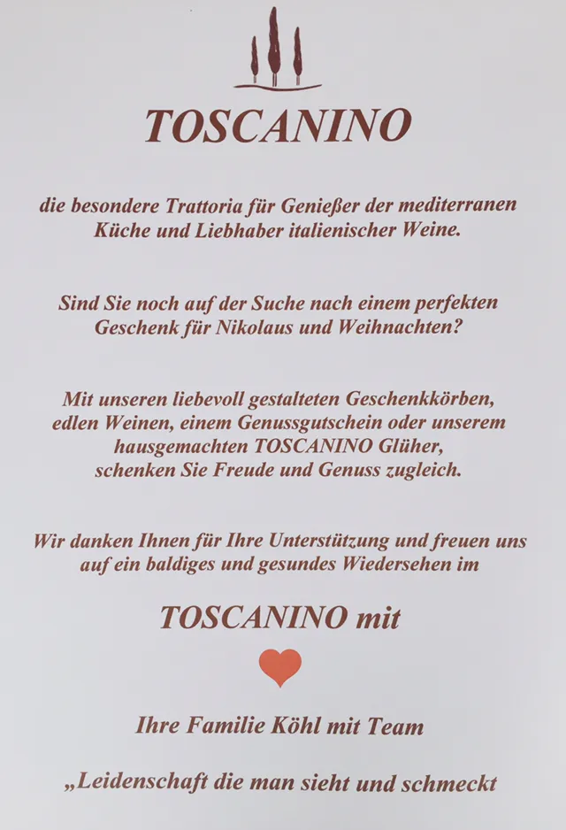 Menu_TOSCANINO Trattoria-Vinothek_Bamberg_imagen_4