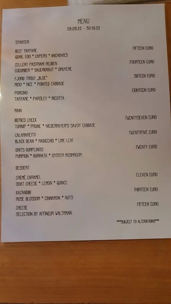 Menu_Die Küche_Bamberg_immagine_2