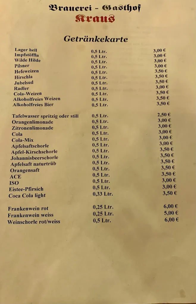 Menu_Brauerei Gasthof Kraus_Hirschaid_image_3