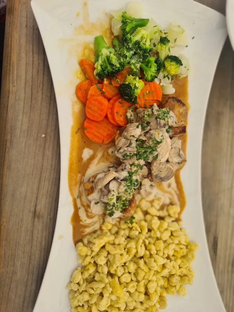 Menu_Landgasthof Schwarzwirt Gaststätte - Saal - Biergarten_Rain_immagine_1