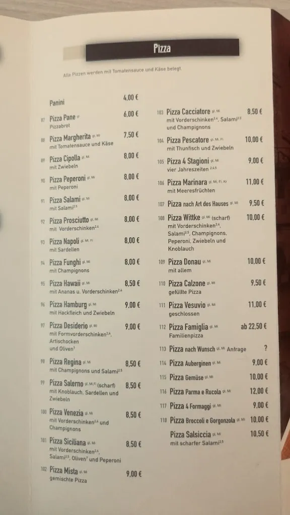 Menu_Il Castello Rain_Rain_image_1