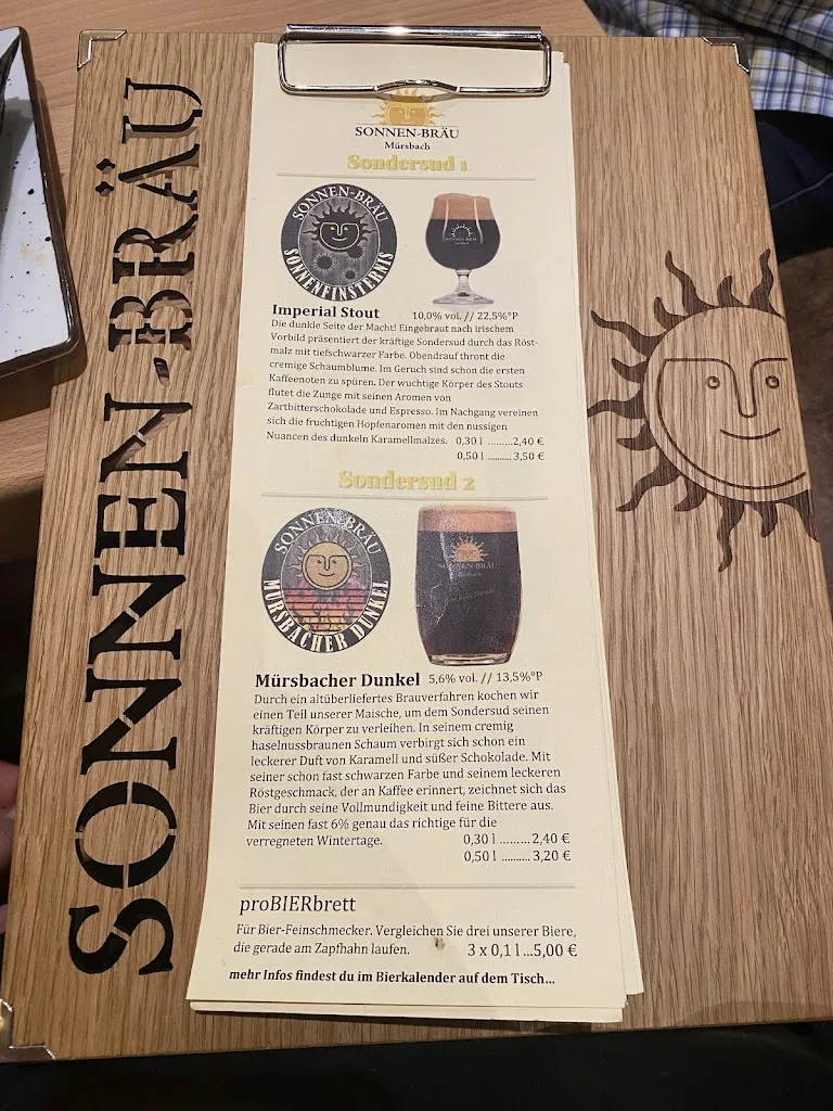 Menu_SONNEN-BRÄU Mürsbach_Rattelsdorf_immagine_3