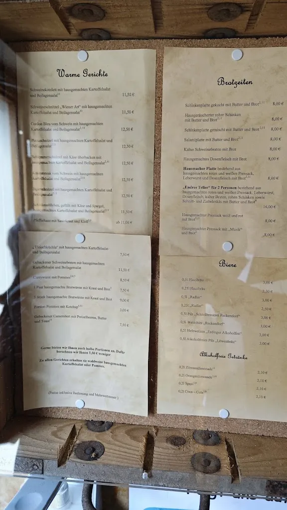 Menu_Brauerei Zum Goldenen Adler Gasthof Endres_Rattelsdorf_image_2