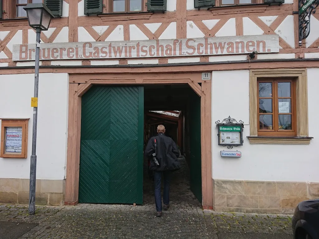 Schwanen Bräu Ebing restaurant in Rattelsdorf