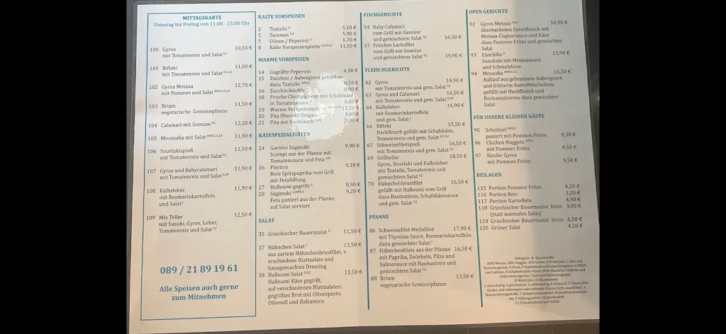 Menu_Fillion Cafe Hotel Restaurant_Putzbrunn_image_1