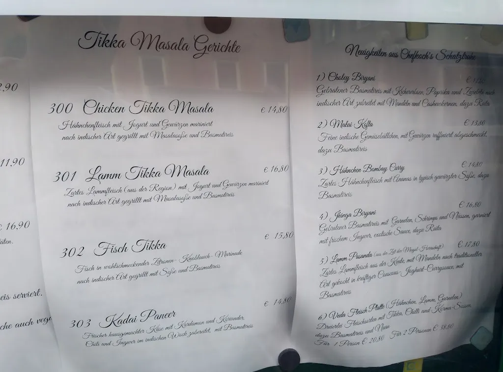 Menu_Restaurant VEDA_Liebenzell_image_2