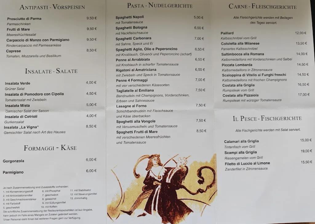 Menu_Ristaurante La Vigna_Hohenbrunn_image_1