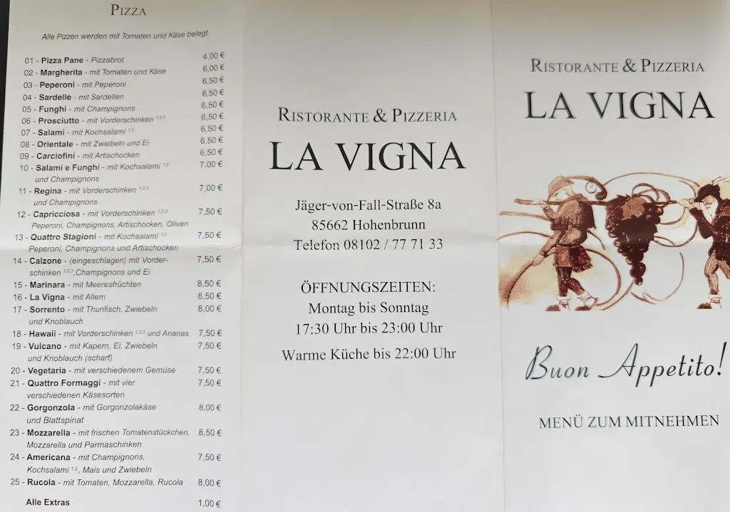 Menu_Ristaurante La Vigna_Hohenbrunn_image_2