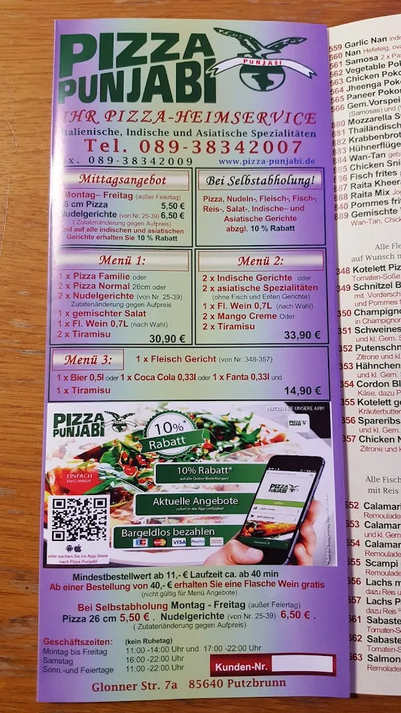 Menu_Pizza Punjabi_Putzbrunn_immagine_3