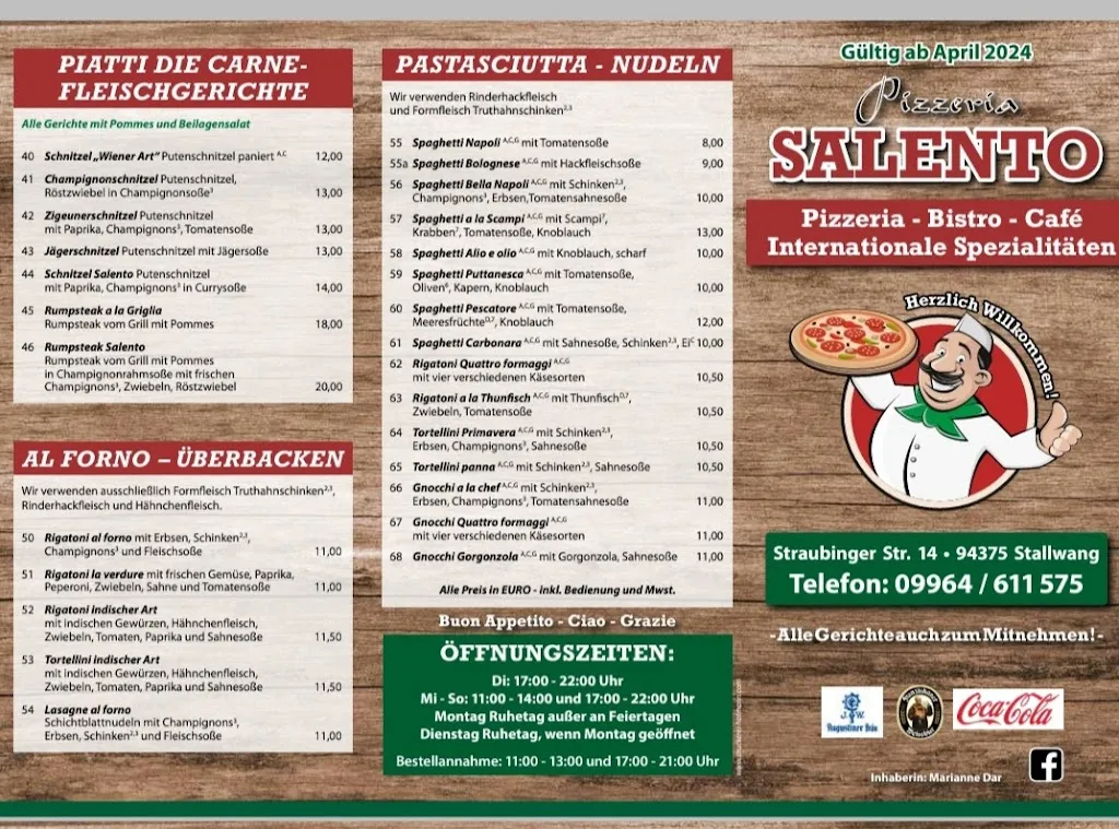Menu_Pizzeria Salento_Stallwang_immagine_2