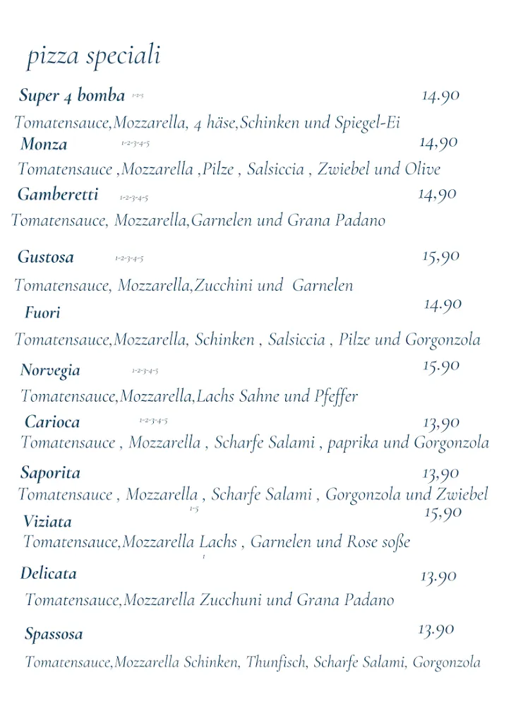 Menu_Ristorante Pizzeria Del Lago_Liebenzell_image_1