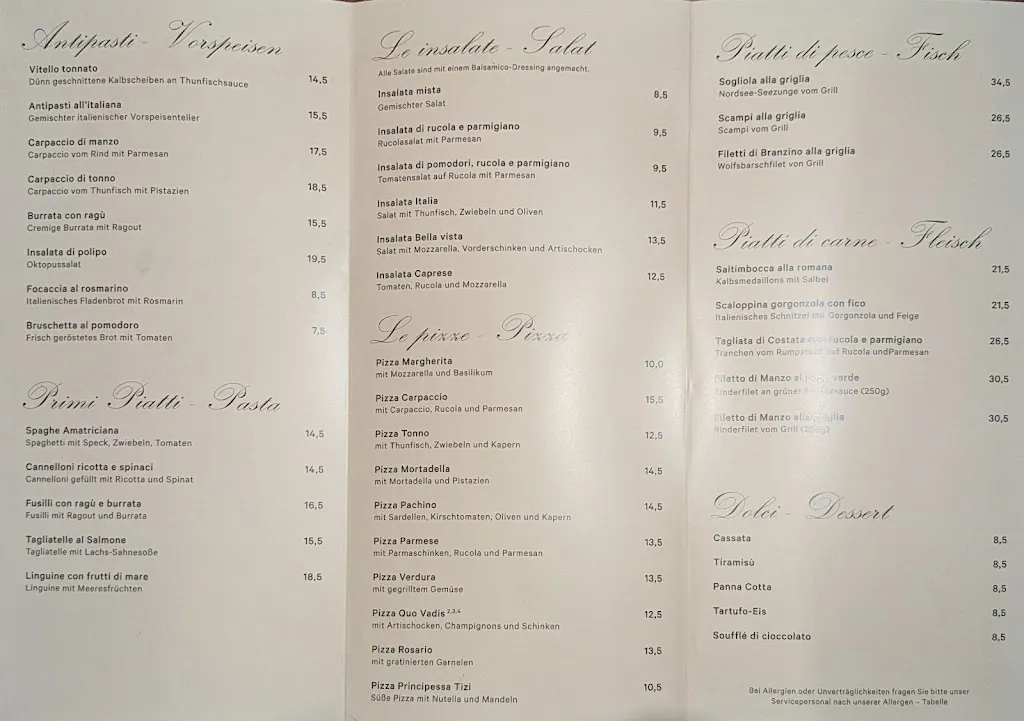 Menu_Quo Vadis_Nürnberg_immagine_2