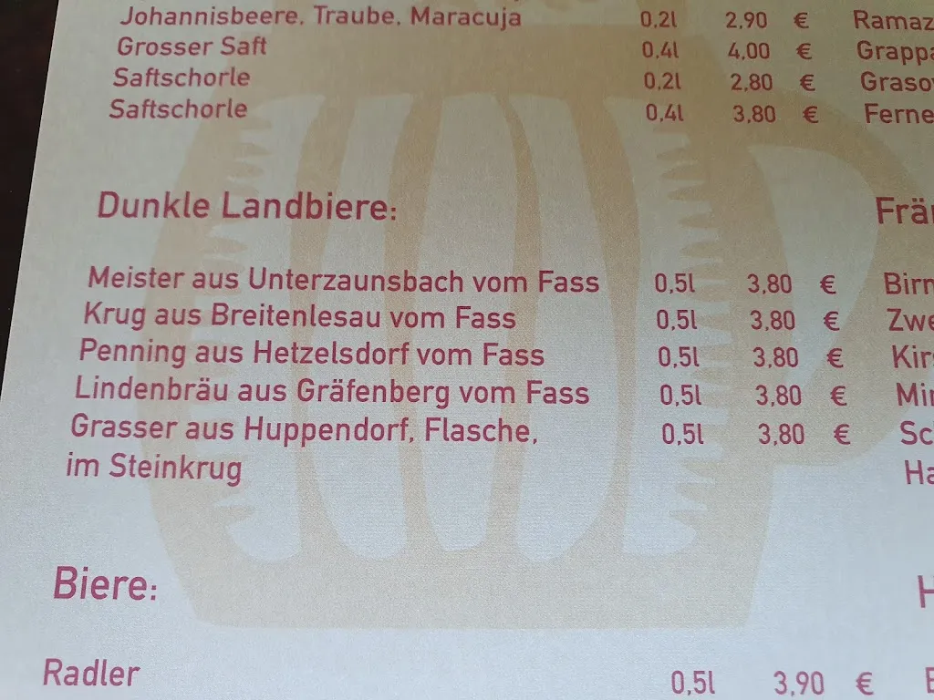 Menu_Restauration Kopernikus - Restaurant & Biergarten_Nürnberg_immagine_3