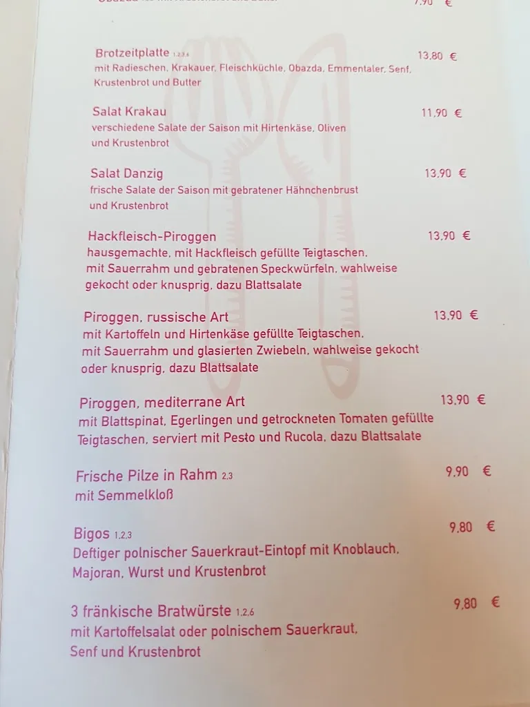 Menu_Restauration Kopernikus - Restaurant & Biergarten_Nürnberg_immagine_4