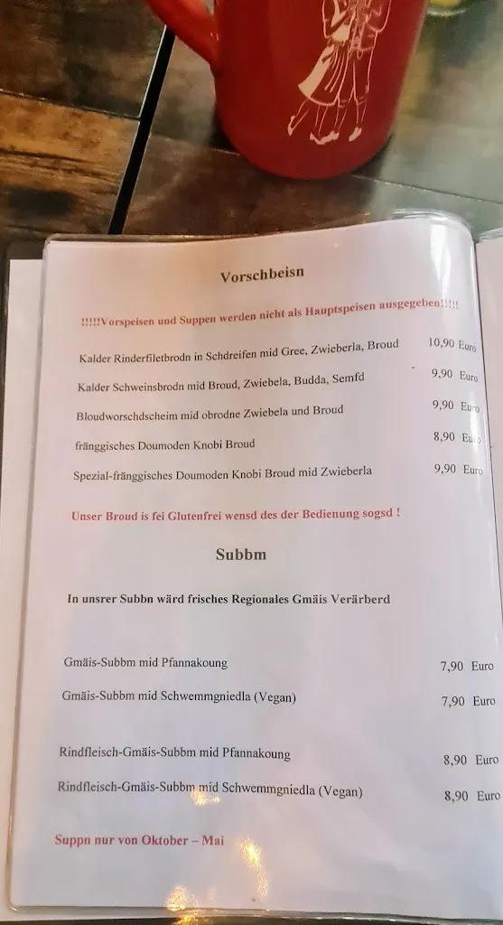 Menu_Speisegaststätte Kniedlas Hueddn_Nürnberg_image_2