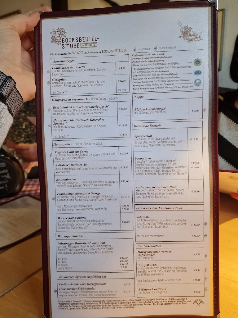 Menu_Hotel und Restaurant im Pillhofer_Nürnberg_image_4