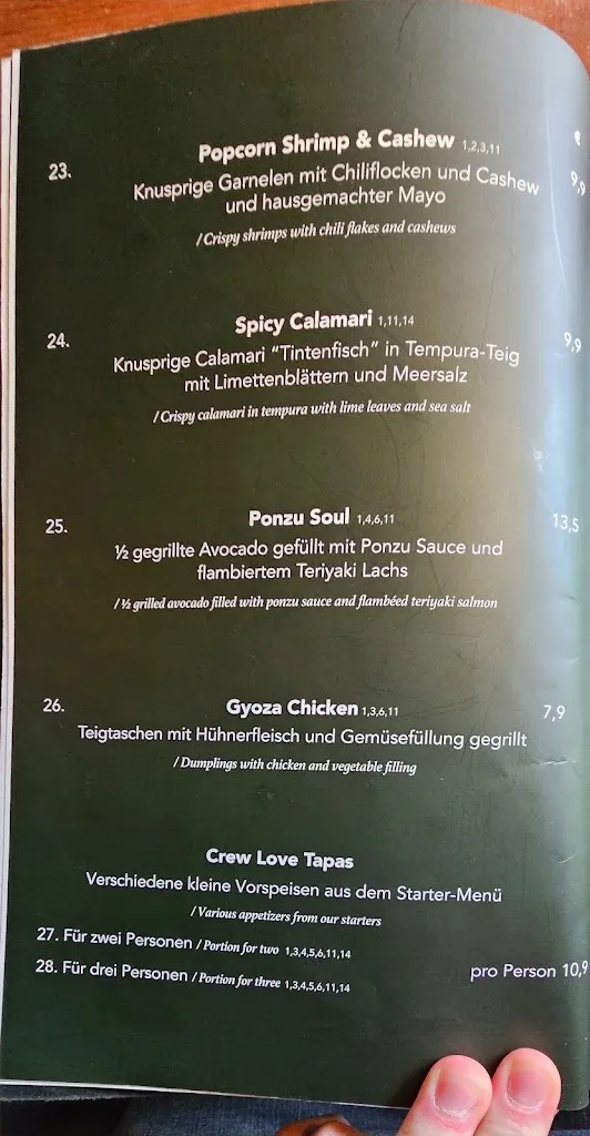 Menu_Kokono Nürnberg_Nürnberg_image_2