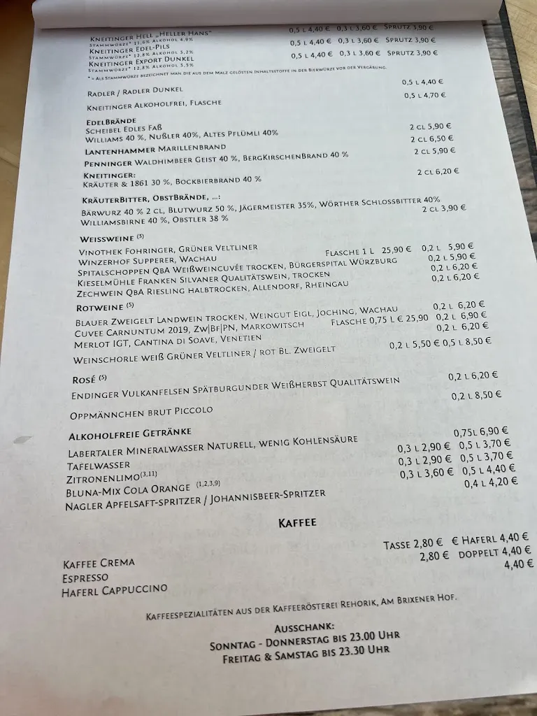 Menu_Brauereigaststätte Kneitinger_Regensburg_image_4