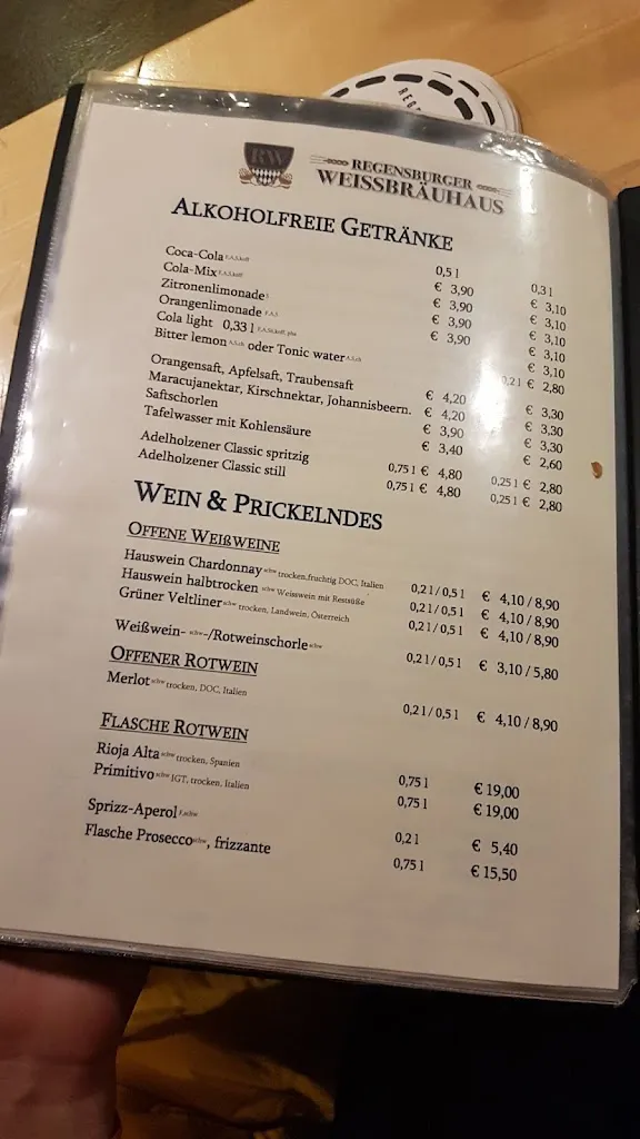 Menü_Regensburger Weissbräuhaus_Regensburg_Bild_4