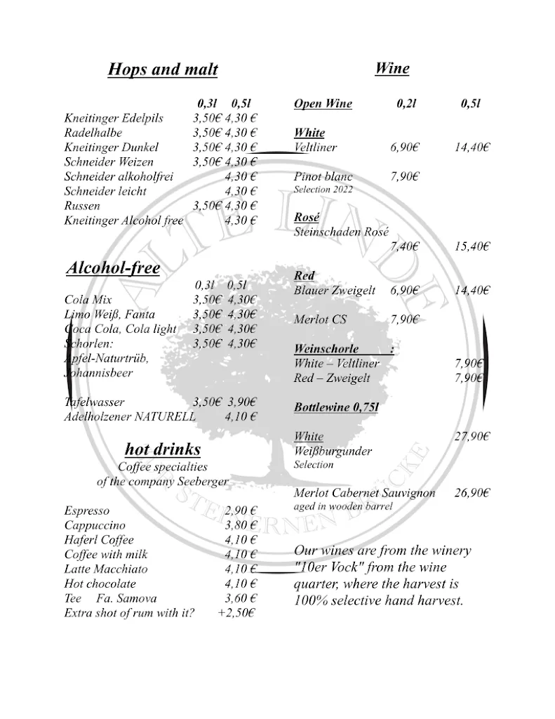 Menu_Alte Linde Regensburg_Regensburg_image_1