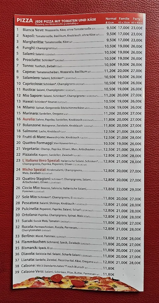 Menu_L'italiano Vero Ristorante Pizzeria & Gasthof Vero_Liebenzell_image_2