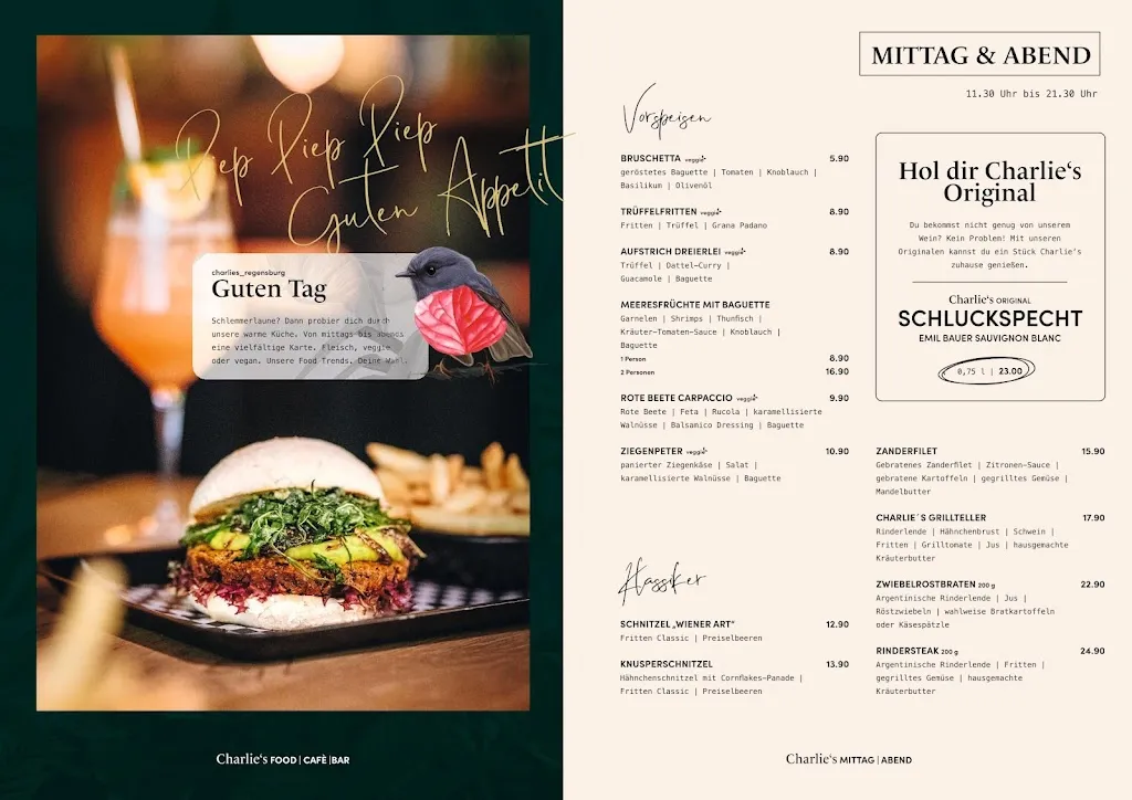 Menu_Charlie's Restaurant Café Bar_Regensburg_image_2