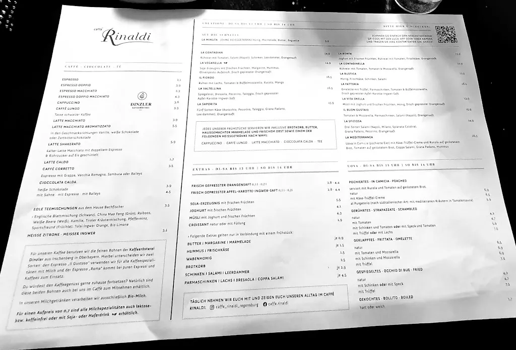 Menu_Caffé Rinaldi - Regensburg_Regensburg_immagine_2