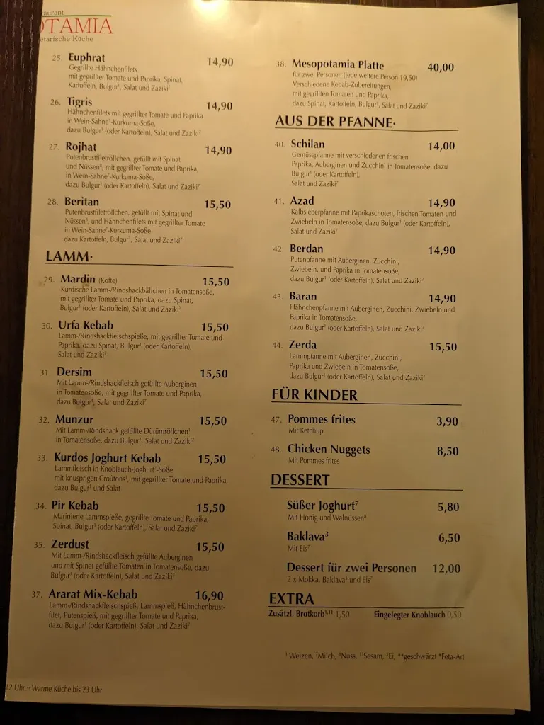 Menu_Restaurant Mesopotamia_Regensburg_image_2
