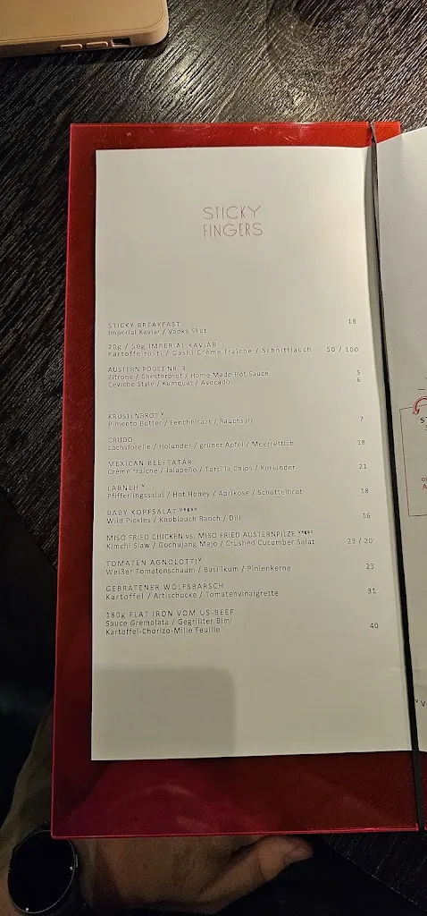 Menu_Sticky Fingers - Regensburg_Regensburg_immagine_4