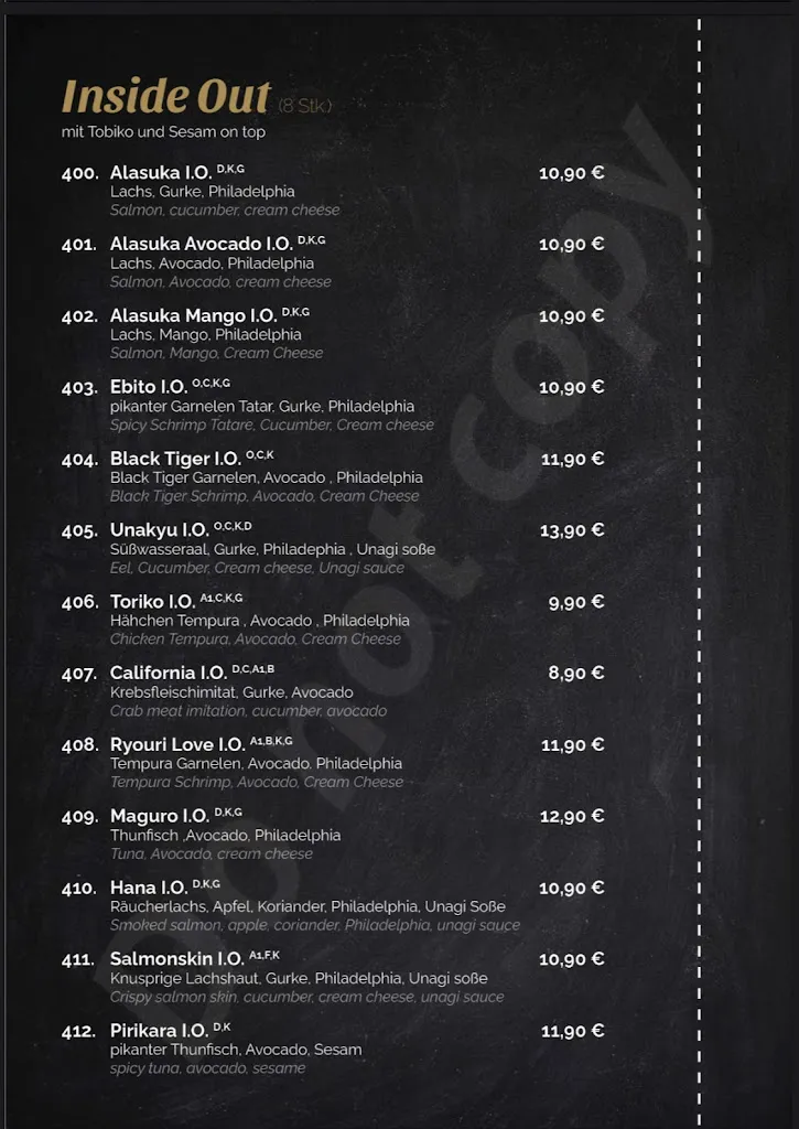 Menu_Ryouri Restaurant in Regensburg_Regensburg_image_1