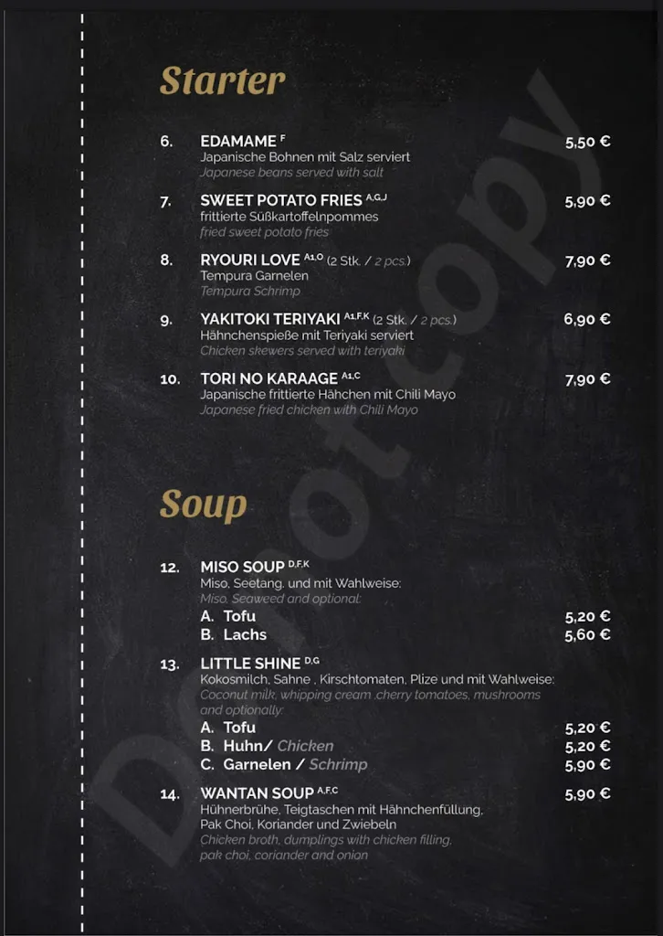 Menu_Ryouri Restaurant in Regensburg_Regensburg_image_2