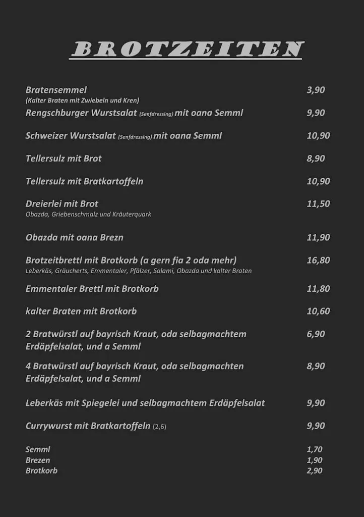 Menu_Arberhütte Regensburg_Regensburg_immagine_3