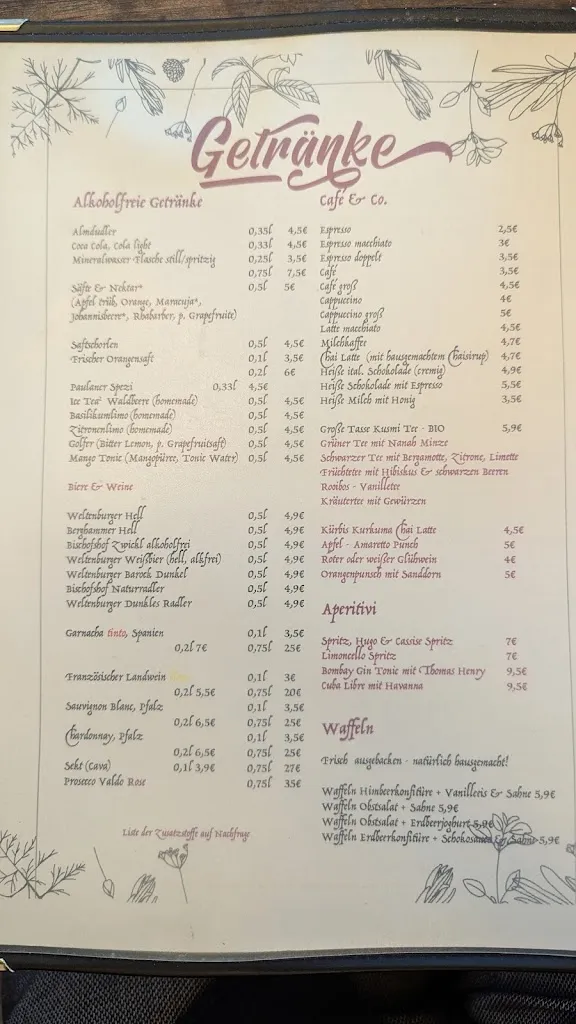 Menu_Lokal & Bistro Freiraum_Regensburg_image_1