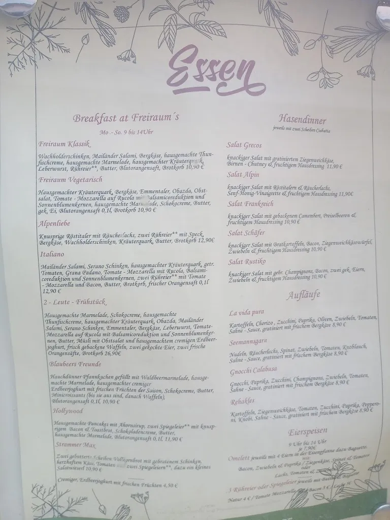 Menu_Lokal & Bistro Freiraum_Regensburg_image_2