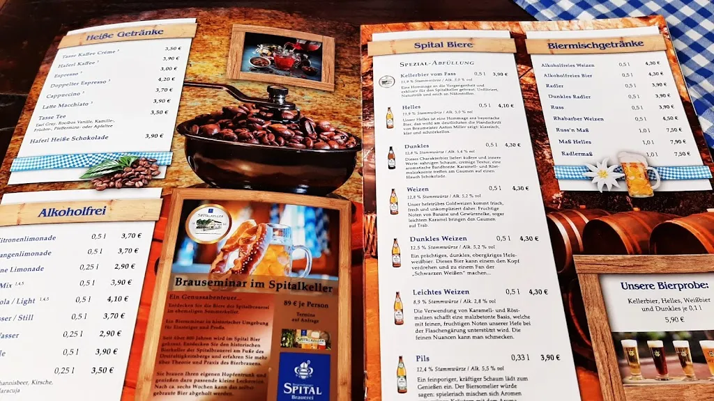 Menu_Traditionswirtshaus und Denkmal Spitalkeller_Regensburg_image_2